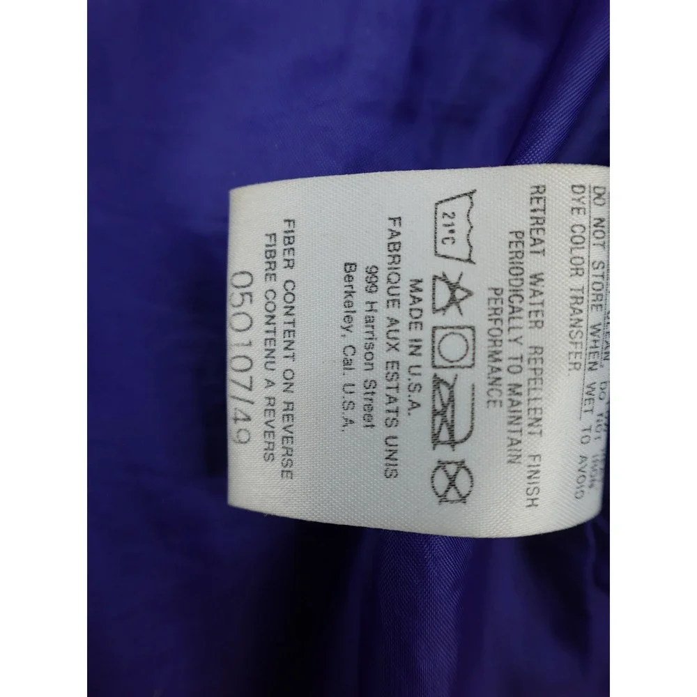 The North Face Mountain Light Jacket Mens Small Teal Purple Good Vintage 90s USA
